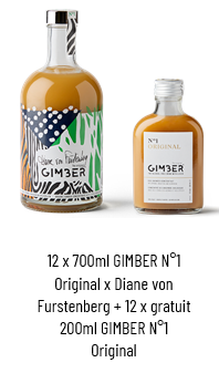 Promo 12 X 700ml DVF N°1+ FREE 12X 200ml N°1 (